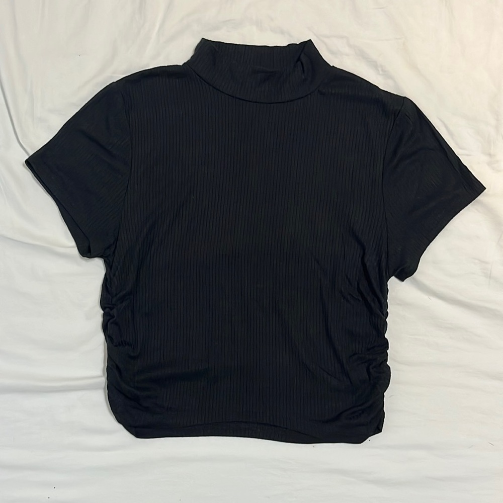 cute black crop top